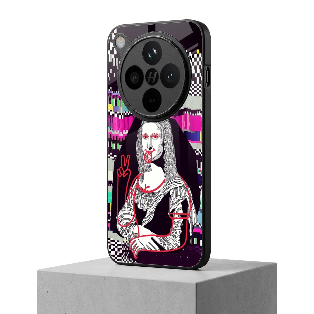 Mona Remix oppo find x8 mobile cover | shockproof glass phone case
