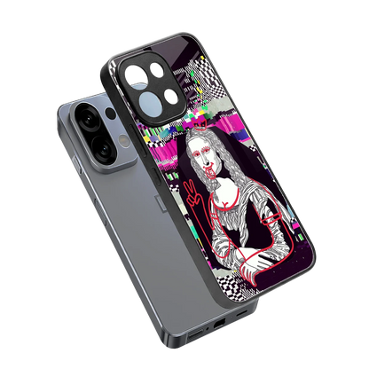 Mona Remix sleek oppo k13 5g cover with tempered glass back and TPU edges