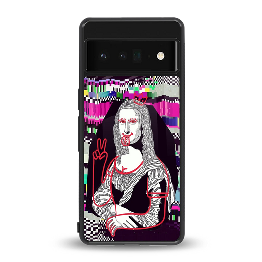 Mona Remix back phone cover | glass case for google pixel 6 pro