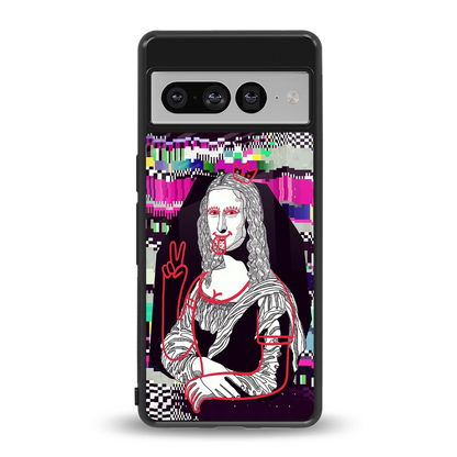 Mona Remix back phone cover | glass case for google pixel 7 pro