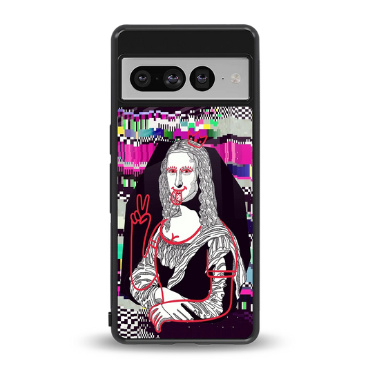 Mona Remix back phone cover | glass case for google pixel 7 pro