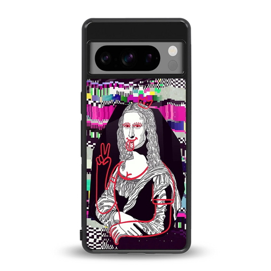Mona Remix back phone cover | glass case for google pixel 8 pro