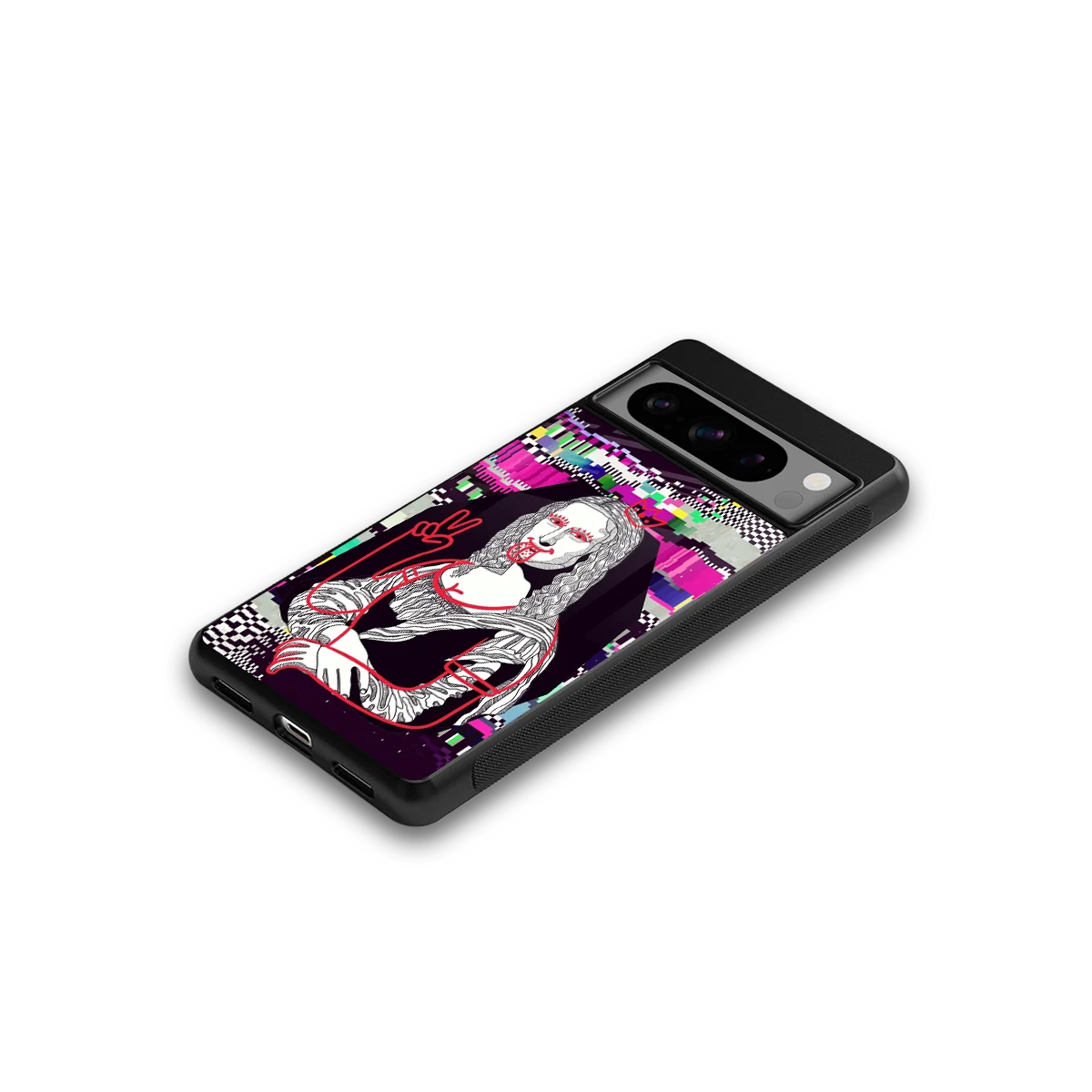 Mona Remix google pixel 8 pro mobile cover | shockproof glass phone case