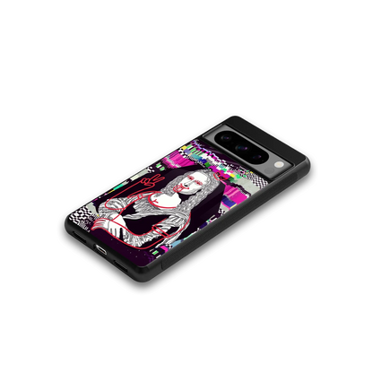 Mona Remix google pixel 8 pro mobile cover | shockproof glass phone case