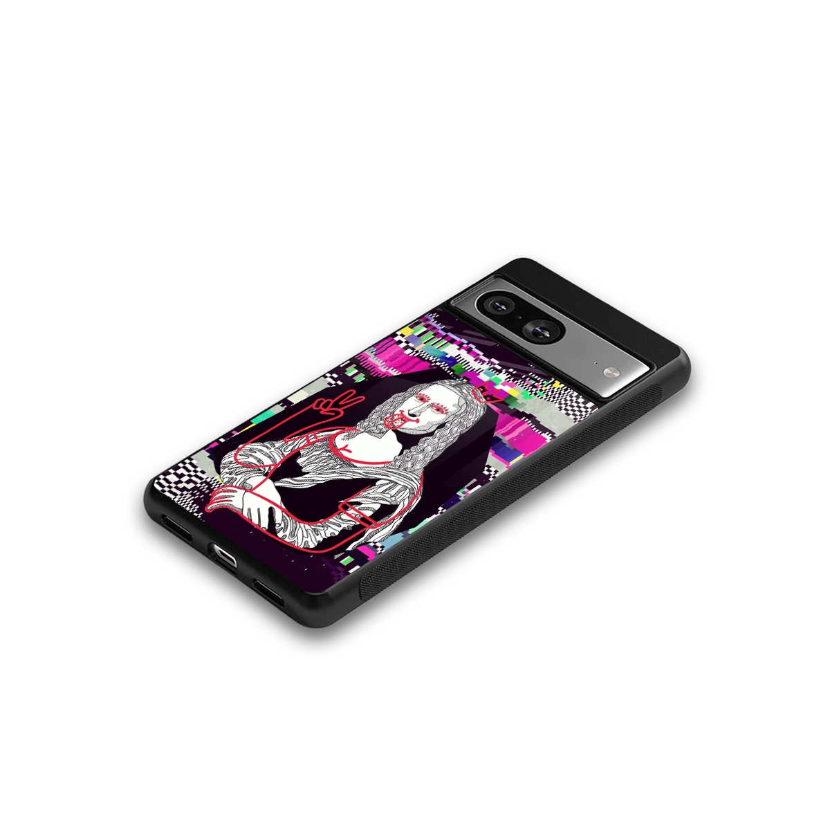 Mona Remix google pixel 8 mobile cover | shockproof glass phone case