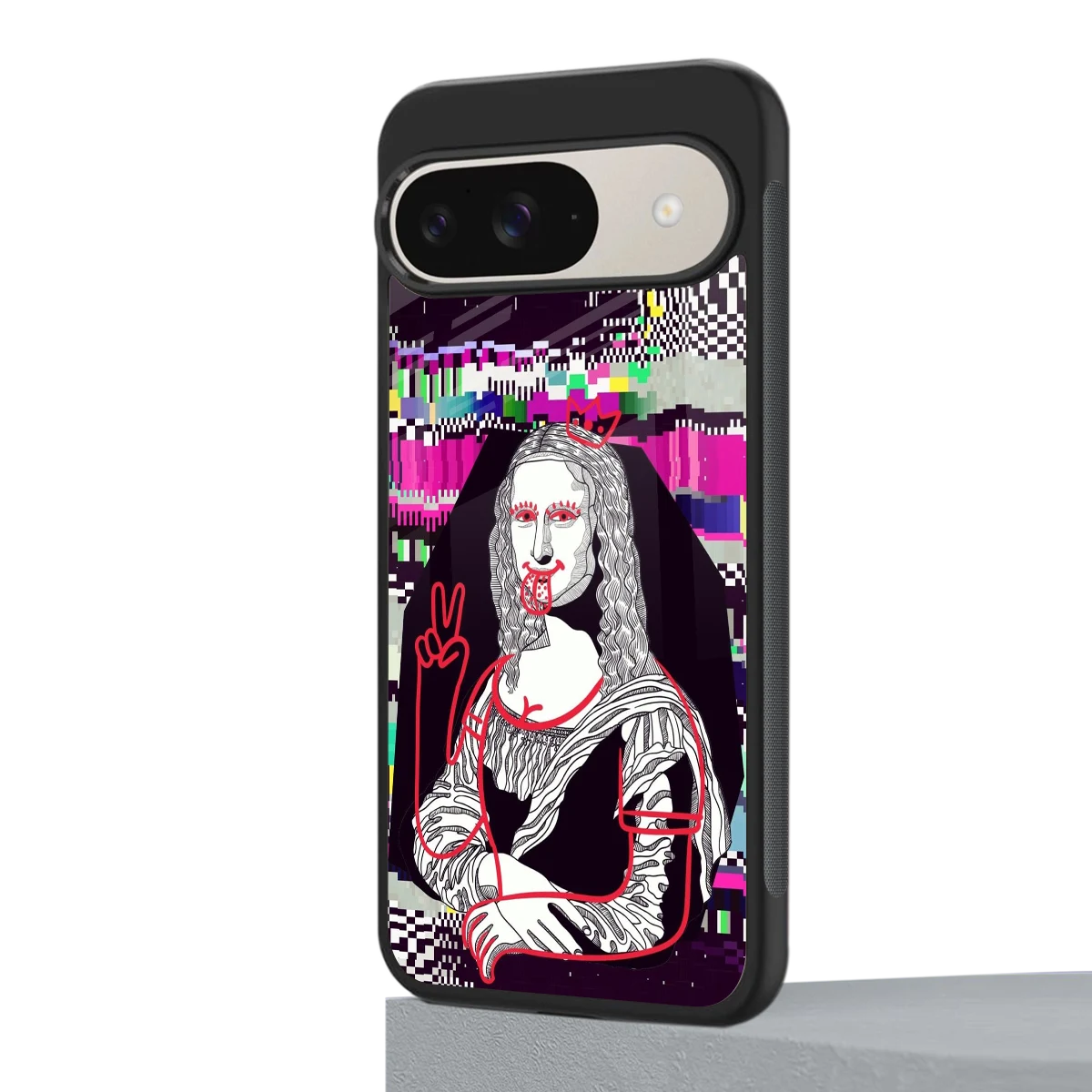 Mona Remix google pixel 9 mobile cover | shockproof glass phone case