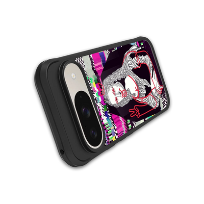 Mona Remix stylish phone case for google pixel 9 | glossy glass and slim fit