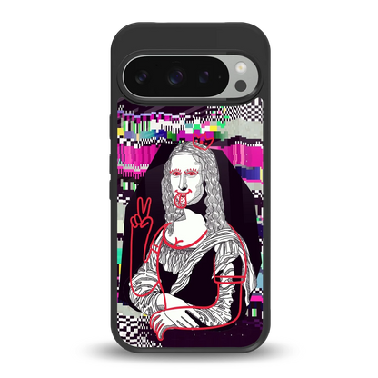 Mona Remix back phone cover | glass case for google pixel 9 pro