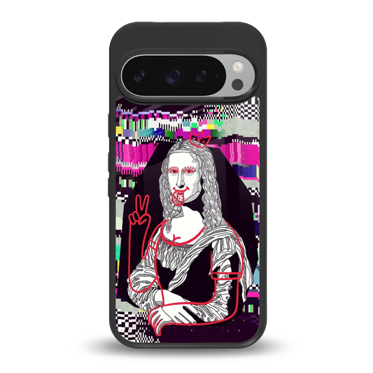 Mona Remix back phone cover | glass case for google pixel 9 pro