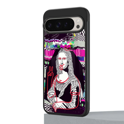 Mona Remix google pixel 9 pro mobile cover | shockproof glass phone case