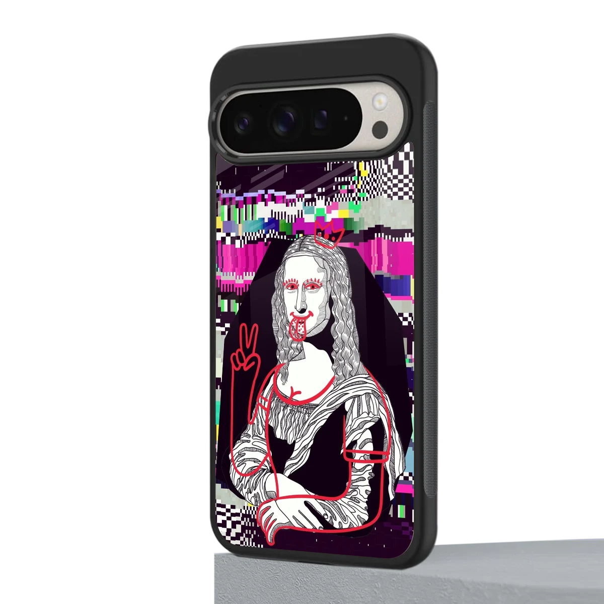 Mona Remix google pixel 9 pro xl mobile cover | shockproof glass phone case