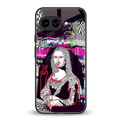 Mona Remix back phone cover | glass case for google pixel 9a