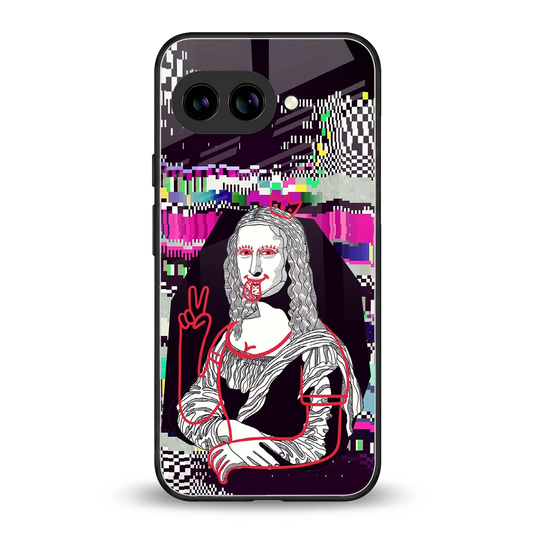 Mona Remix back phone cover | glass case for google pixel 9a