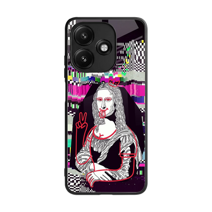 Mona Remix back phone cover | glass case for redmi 12 5g