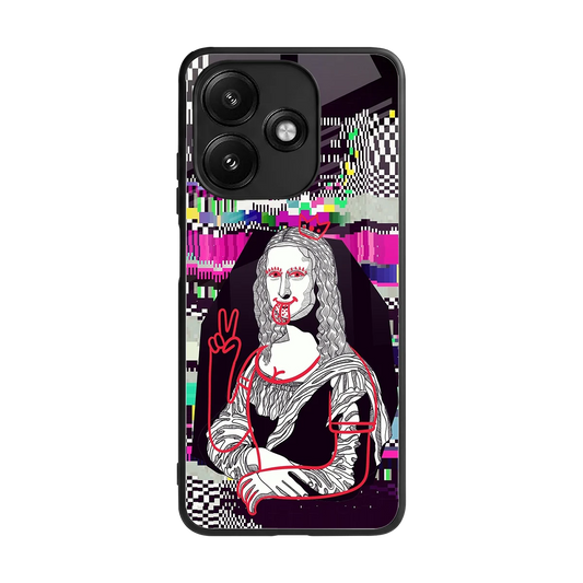Mona Remix back phone cover | glass case for redmi 12 5g