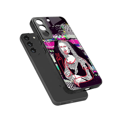 Mona Remix sleek samsung galaxy s22 cover with tempered glass back and TPU edges