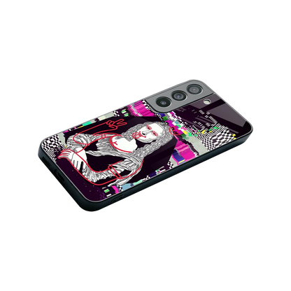 Mona Remix stylish phone case for samsung galaxy s22 | glossy glass and slim fit