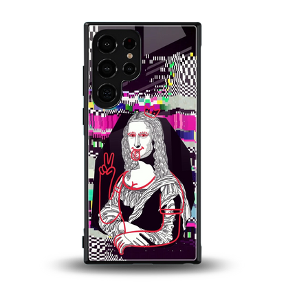 Mona Remix back phone cover | glass case for samsung galaxy s23 ultra