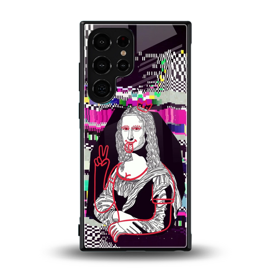 Mona Remix back phone cover | glass case for samsung galaxy s24 ultra