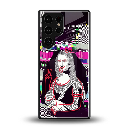 Mona Remix back phone cover | glass case for samsung galaxy s25 ultra