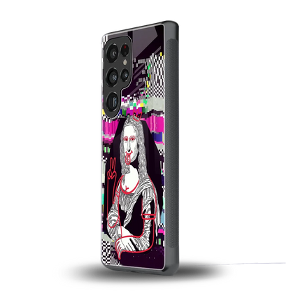 Mona Remix samsung galaxy s25 ultra mobile cover | shockproof glass phone case