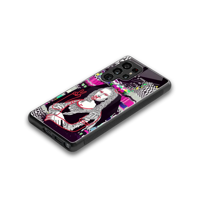 Mona Remix stylish phone case for samsung galaxy s26 ultra | glossy glass and slim fit