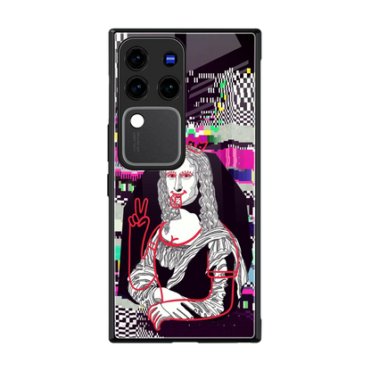 Mona Remix back phone cover | glass case forvivo v30 pro