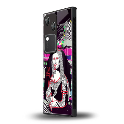 Mona Remix vivo v30 mobile cover | shockproof glass phone case