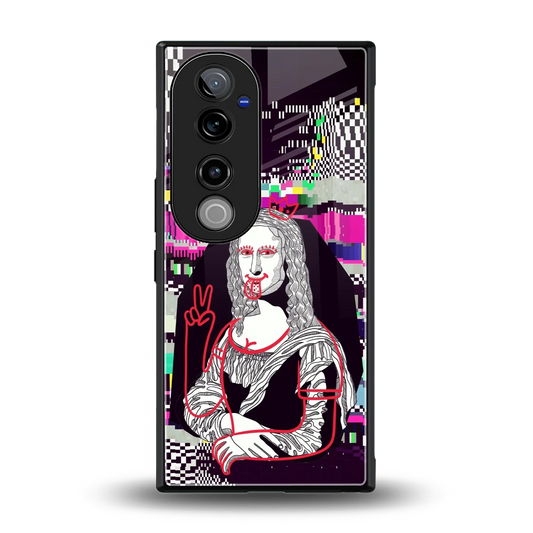 Mona Remix back phone cover | glass case for vivo v40 pro