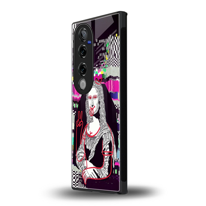 Mona Remix vivo v40 pro mobile cover | shockproof glass phone case