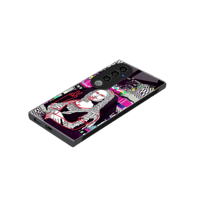 Mona Remix stylish phone case for vivo v40 pro | glossy glass and slim fit
