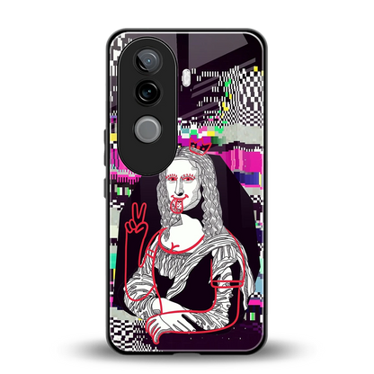 Mona Remix back phone cover | glass case for vivo v40e