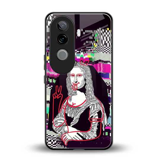 Mona Remix back phone cover | glass case for vivo v40e