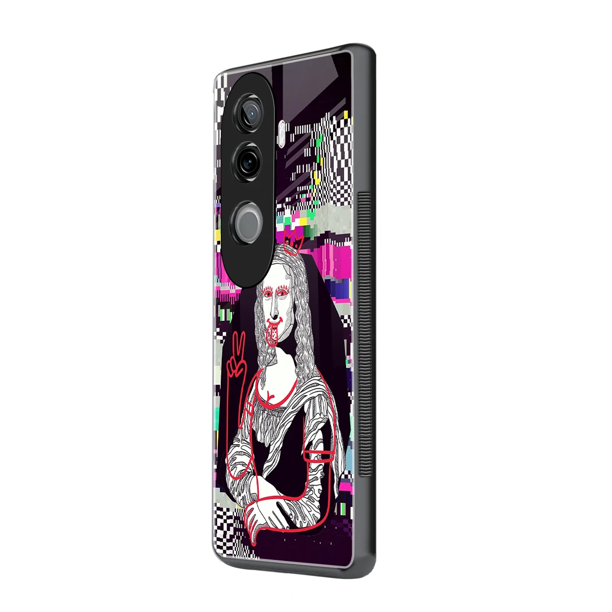 Mona Remix vivo v40e mobile cover | shockproof glass phone case