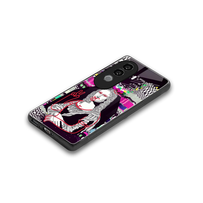 Mona Remix stylish phone case for vivo v40e | glossy glass and slim fit