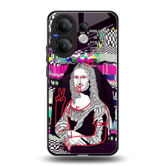 Mona Remix back phone cover | glass case for vivo v60