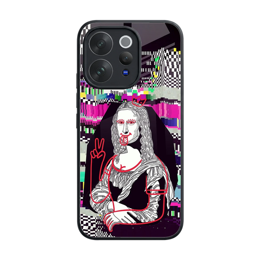 Mona Remix back phone cover | glass case for vivo v70