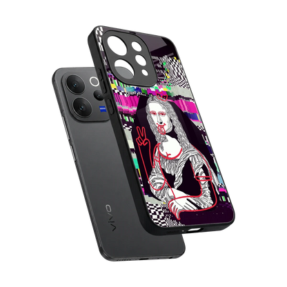 Mona Remix sleek vivo v70 elite cover with tempered glass back and TPU edges