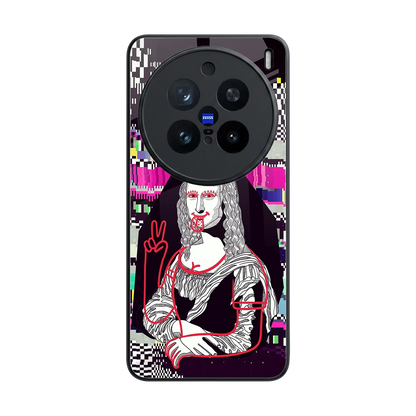 Mona Remix back phone cover | glass case for vivo x200 pro