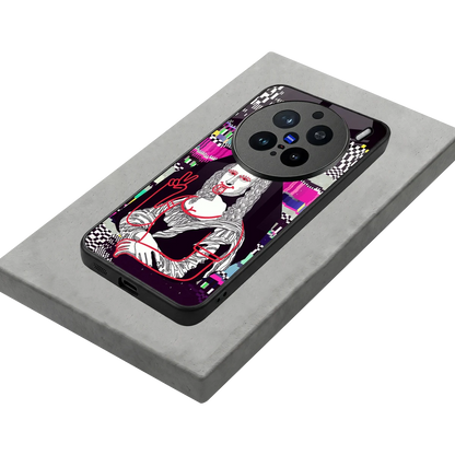 Mona Remix stylish phone case for vivo x200 pro | glossy glass and slim fit