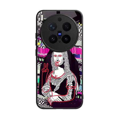 Mona Remix back phone cover | glass case for vivo x300 pro