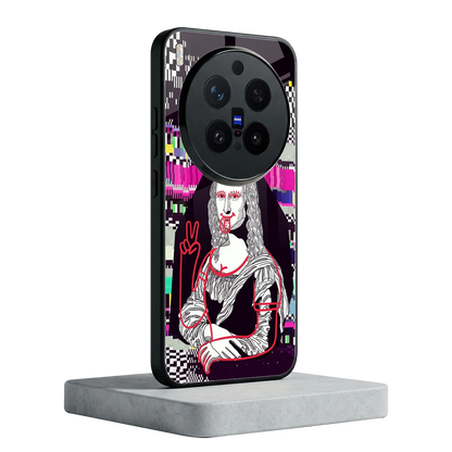 Mona Remix vivo x300 pro mobile cover | shockproof glass phone case