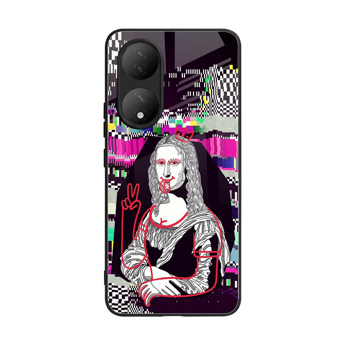 Mona Remix back phone cover | glass case for Vivo-y100