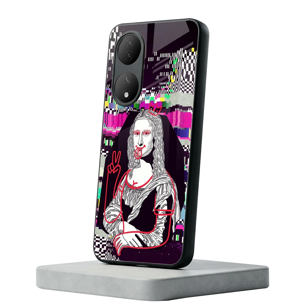 Mona Remix Vivo-y100 mobile cover | shockproof glass phone case