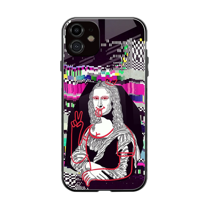Mona Remix back phone cover | glass case for iphone 12