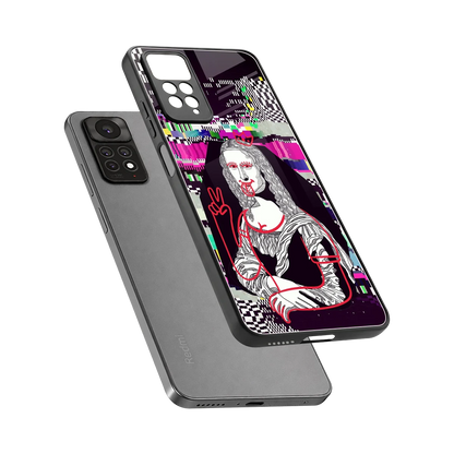 Mona Remix sleek redmi note 11 pro cover with tempered glass back and TPU edges