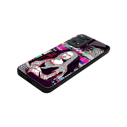 Mona Remix stylish phone case for redmi note 11 pro | glossy glass and slim fit