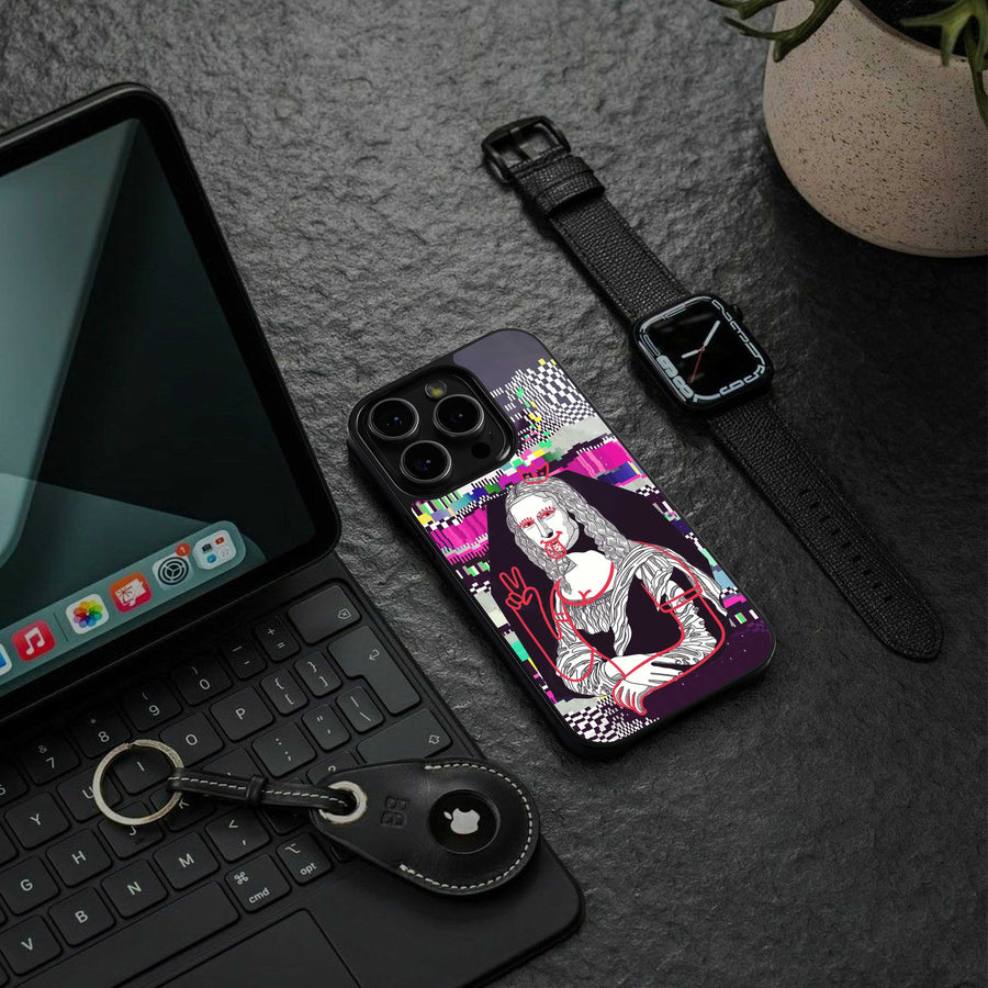 Mona Remix Phone Case for Samsung Galaxy S24 | Glass Case