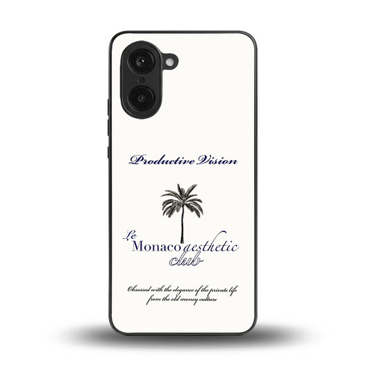 Monaco Aesthetic back phone cover | glass case for oneplus nord ce5 5g