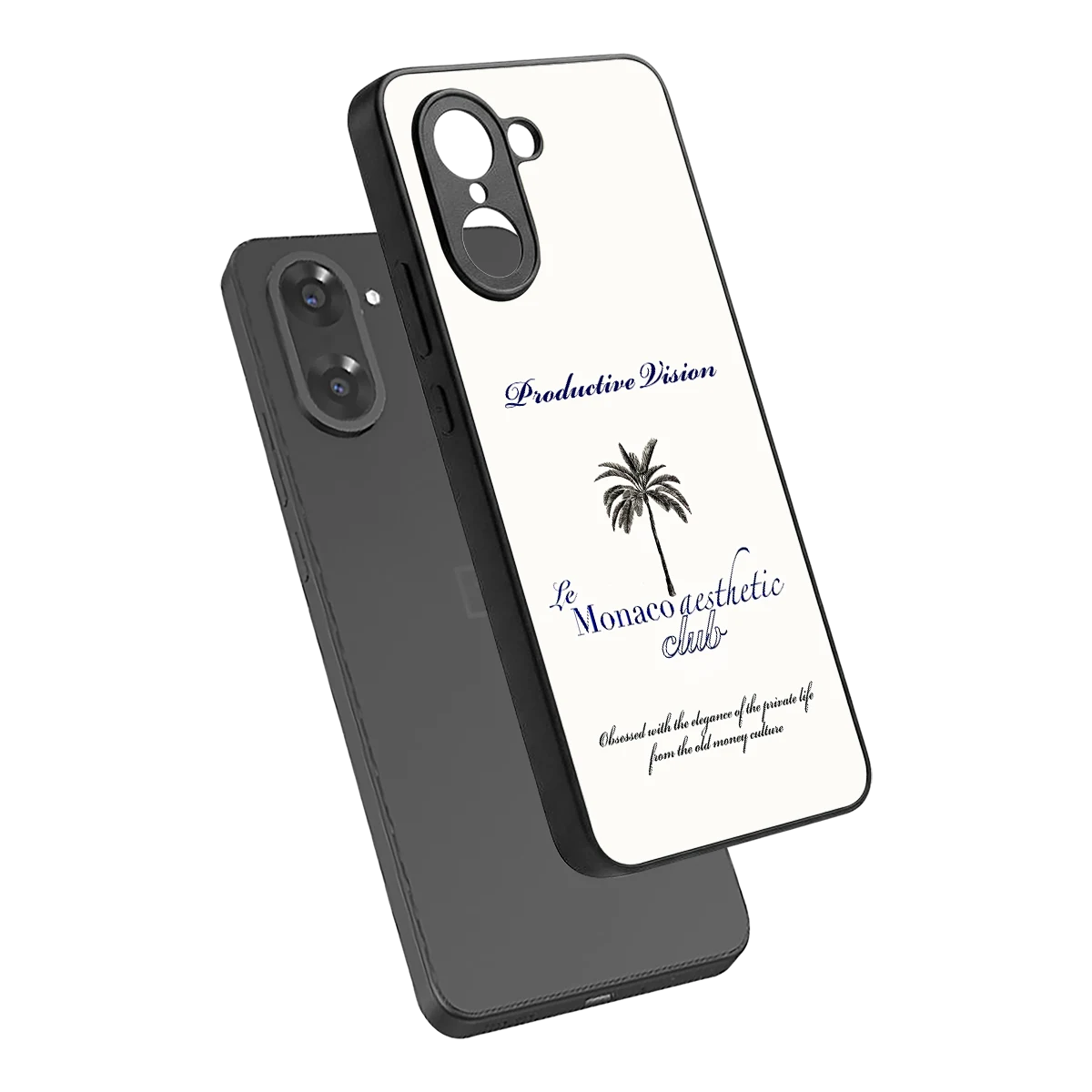 Monaco Aesthetic sleek oneplus nord ce5 5g cover with tempered glass back and TPU edges